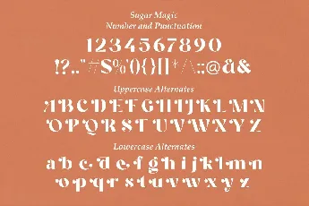 Sugar Magic font