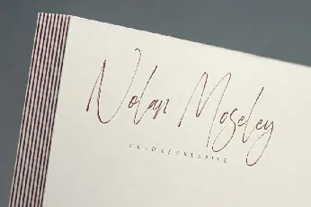 Heisenberg Signature font