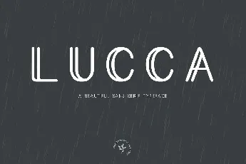 Lucca Free font