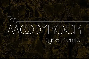 Moodyrock font