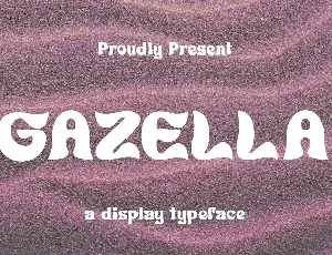 Gazella font