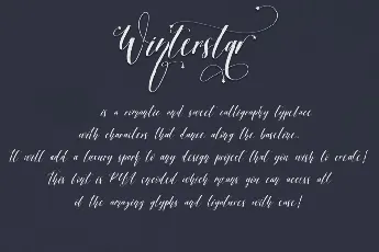 Winterstar font