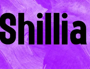 Shillia font
