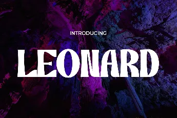 LEONARD font