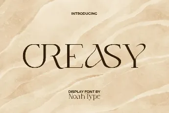 Creasy Demo font