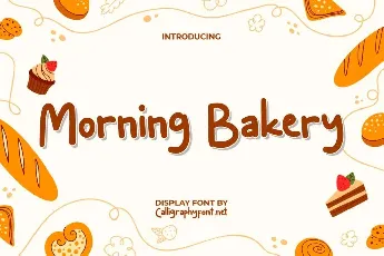 Morning Bakery Demo font