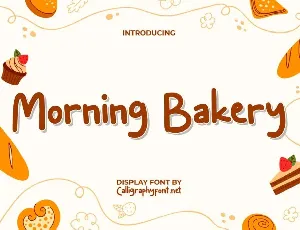 Morning Bakery Demo font