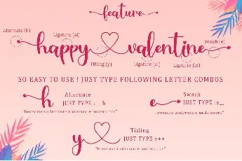 Love Lea - Personal Use font