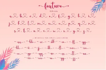 Love Lea - Personal Use font