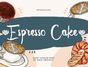 Espresso Cake Demo font