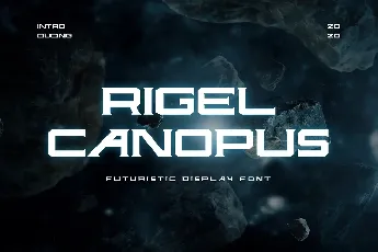 Rigel Canopus font