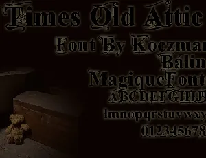 Times Old Attic font