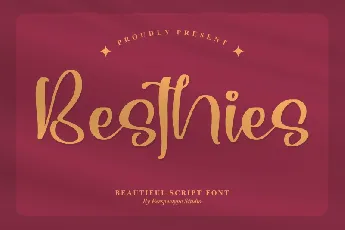 Besthies â€“ Beautiful Script font