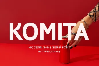 Komita font