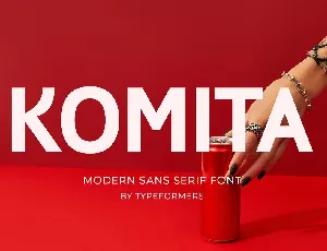 Komita font