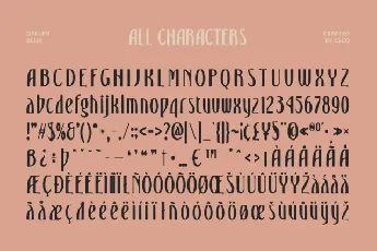 Dallen Blur font