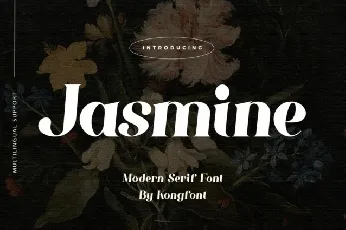 Jasmine Serif font