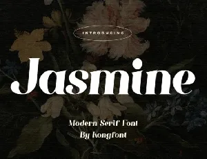 Jasmine Serif font