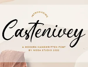 Castenivey font