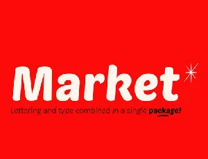 Market font