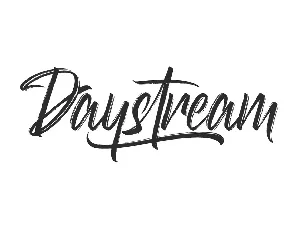 Daystream Demo font