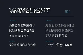 Wavelight font