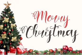 Butter Christmas font