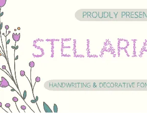 Stellaria font