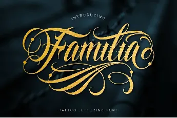 Familia Tattoo font