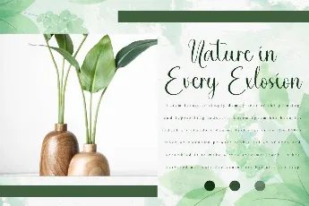 Good Nature Demo font