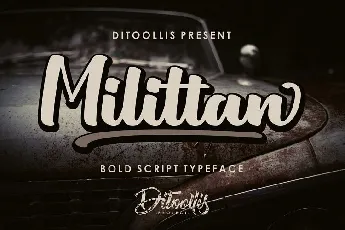 Milittan font