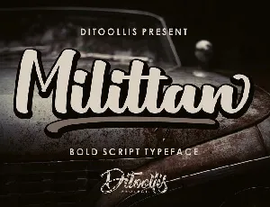 Milittan font