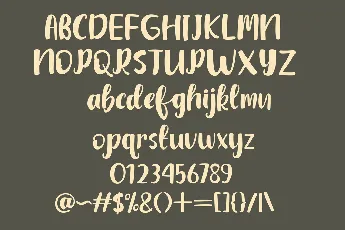 Dream Road font