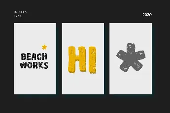 Beachworks font