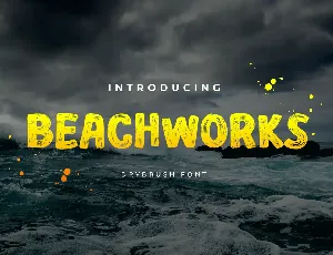 Beachworks font