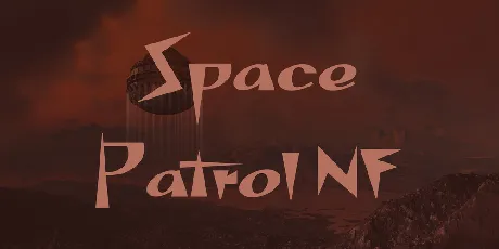 Space Patrol NF font