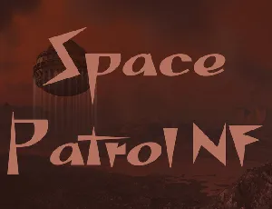 Space Patrol NF font