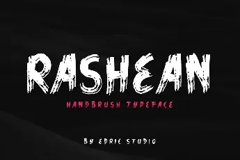 Rashean Demo font