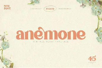 Anemone font