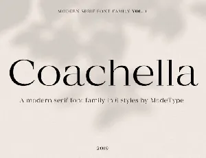 Made Coachella Family font
