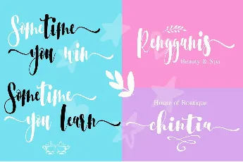 Srikonitta Script font