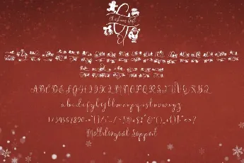 Christmas Gift Monogram font