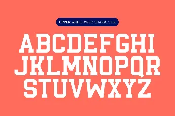 Straight Varsity font