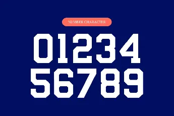 Straight Varsity font