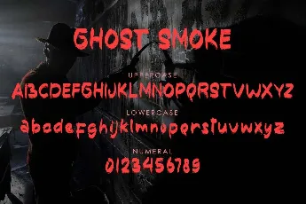 Ghost Smoke font