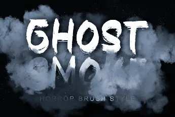 Ghost Smoke font