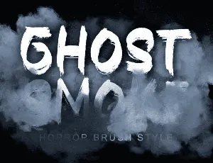 Ghost Smoke font