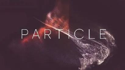 Particle font