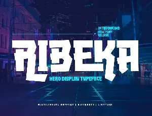 RIBEKA trial font