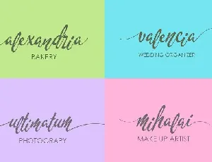 Chintia Script font